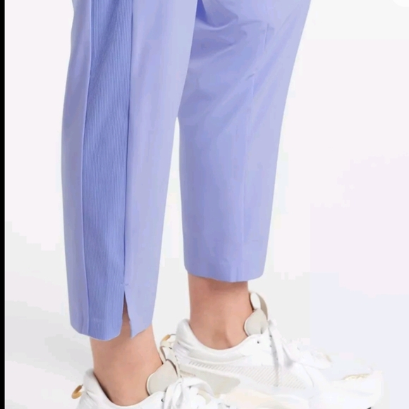 Athleta Brooklyn Mid Rise Ankle Women's Victorian Periwinkle Pants Size 20 - Picture 4 of 11